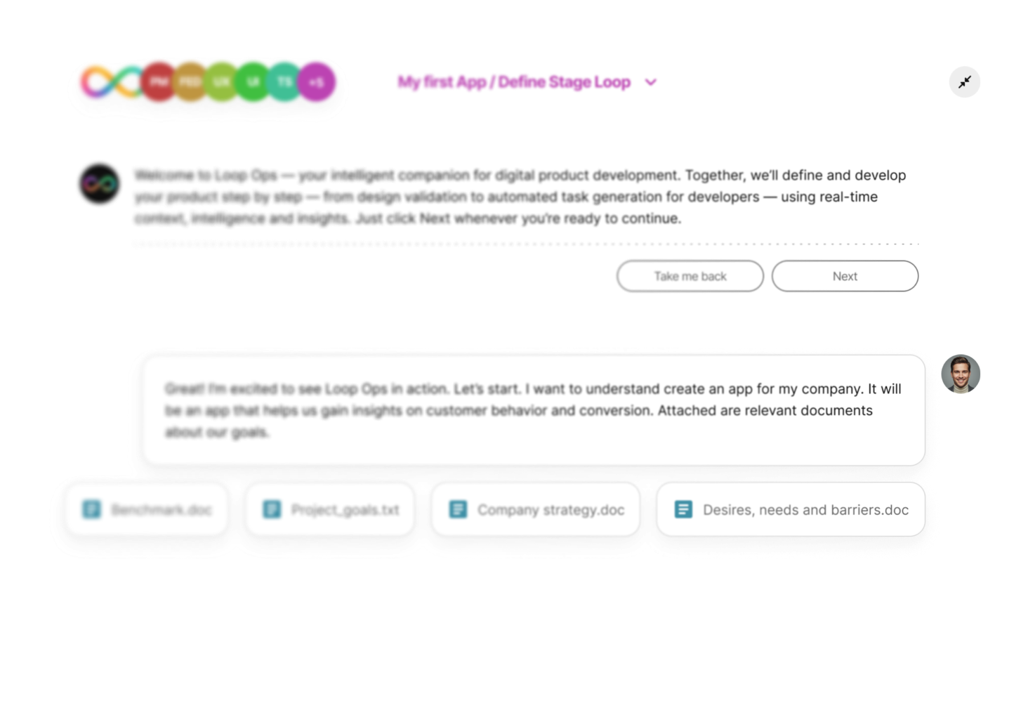 4. Start your first project with your team Main